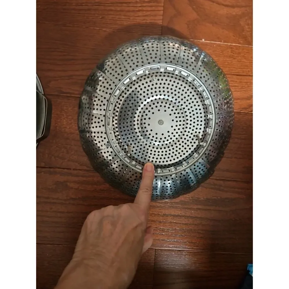 Vintage Cook Time Colander Stainless Steel 11